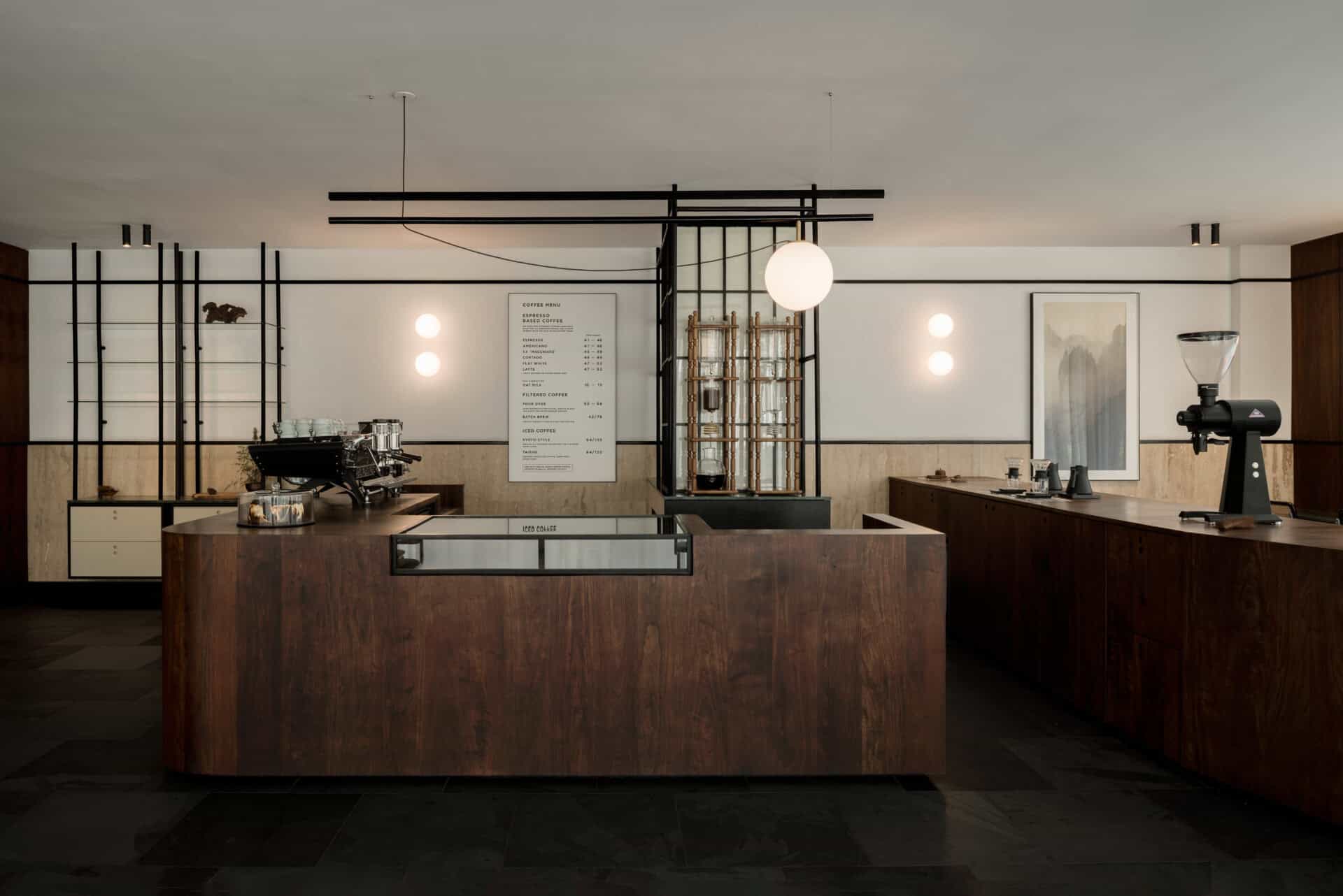 Service counter and espresso bar at Rosetta Roastery Claremont